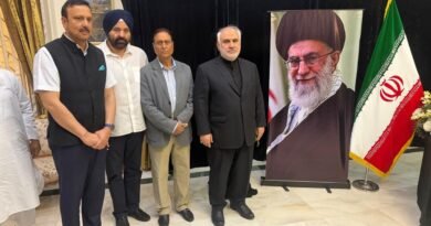 NC MPs visit Iranian Embassy in Delhi, Offer condolences on Khamenei’s death