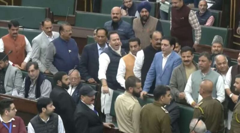 Uproar in J&K Assembly as BJP presses for CM’s apology over ‘unparliamentary’ remarks