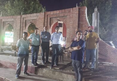 Dr. Owais Ahmed On Night Patrol To Fast-Track Srinagar Smart City Projects