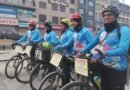 Cross-country cycle expedition flagged off from Kashmir