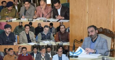 DC Pulwama reviews arrangements for JKSSB Wildlife Guard Examination