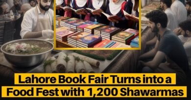 Lahore Book Fair Turns into a Food Fest with 1,200 Shawarmas and 800 Biryanis Sold